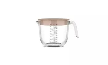 Mepal Chef It Glasmessbecher mit Deckel 1000ml, chalk (102311031500)