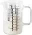 Wenco Glas-Messbecher 500ml, 2 Skalen, hitzebeständig (555067)