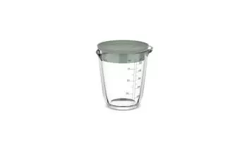 Mepal Chef It Glasmessbecher mit Deckel 500ml, Nordic Sage (102310594700)