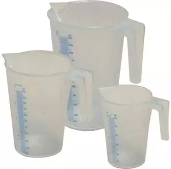 Mato Messbecherset 0,5/1/2l, 3-teilig, PP (3330071)
