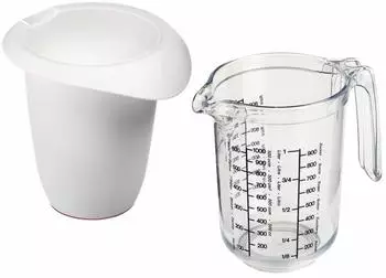 Westmark Gerda Back-Set Quirltopf + Messkanne, 1l, Kunststoff (306822E9)