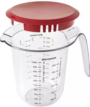 Westmark Messkanne 1l mit Deckel, Kunststoff (30662270)