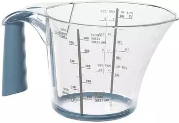 Rotho LOFT Messbecher 600ml, horizon blue (1111606161)