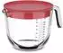 Mepal Chef It Glasmessbecher mit Deckel 1l, coral
