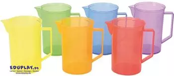 Eduplay Transparente Messbecher 300ml, 6-teilig (120576)