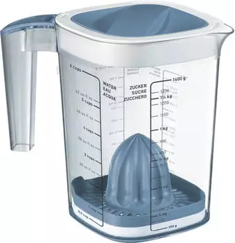 Rotho LOFT Messbecher 1,5l, horizon blue (1026006161)