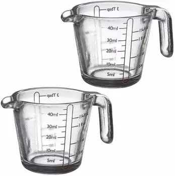 Westmark Shorty 2 Mini-Messgläser 40ml (305522E3)