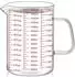 LuxusKollektion Glas-Messbecher Borosilikatglas hitzebeständig 1500ml (3 Messskalen)