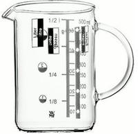 WMF Messbecher aus Glas, 0,5 l transparent