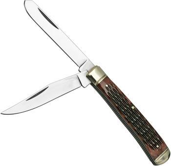 Cold Steel Trapper Jigged Brown Bone