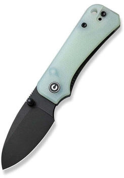 CIVIVI Baby Banter Black Stonewashed Nitro-V/Natural G10 C19068S-8