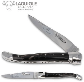 Laguiole en Aubrac L0212BUIF 12 cm Griffschalen Büffelhorn Messer