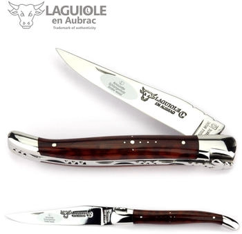 Laguiole en Aubrac Aubrac Schlangenholz Amourette L0212AMIF 12 cm Messer