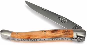 Forge de Laguiole 12 cm - Griff Wacholder - Messer Klinge 10 cm