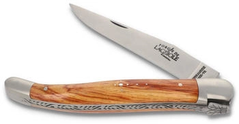 Forge de Laguiole 12 cm - Griff Rosenholz - Messer Frankreich edel