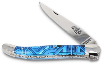Forge de Laguiole SEIZE VEGA - 11cm - Griff Acryl - Stahl glänzend