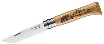 Opinel No 08 Animalia America (ART000448) bear/oak