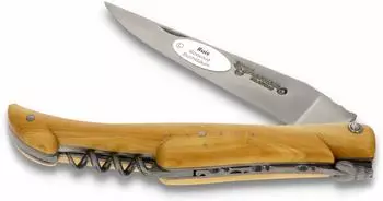 Laguiole en Aubrac Buchsbaum Korkenzieher L0612BIIF 12 cm Messer