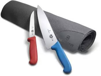 Victorinox Rollmappe gro&szlig;, 10 Messer, grau (7.4010.82)