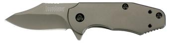 Kershaw Knives Kershaw Einhandmesser EMBER, Stahl 8Cr13MoV, titancoated, Frame Lock, SpeedSafe, Edelstahlheft, titancoated, Clip