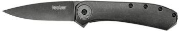 Kershaw Knives Kershaw Einhandmesser Amplitude 3.25, Stahl 8Cr13MoV,, Blackwash, Frame Lock, SpeedSafe, Edelstahlhe