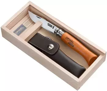 Opinel No. 8 Bubinga (Carbon, Box)