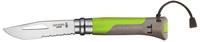 OPINEL Klappmesser No. 8 FLUO gr&uuml;n, 1 St. gr&uuml;n/grau