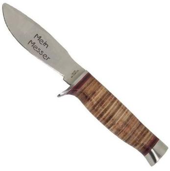 Haller Jugendmesser, Ledergriff, Klinge 9,5 cm