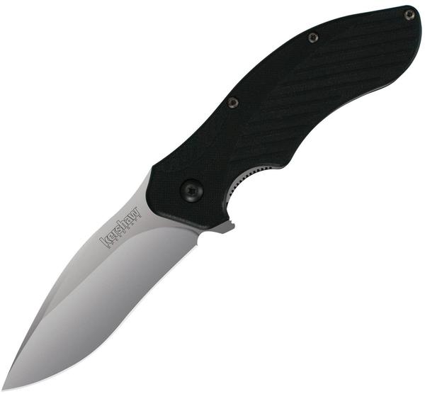 Kershaw Knives Einhandmesser, Clash, Stahl 8Cr13MoV, Speed Safe, Nylon-Griffschalen, Liner-Lock, Edelstahl-Gürtelclip