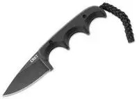 CRKT 02CR2384K, CRKT Minimalist Drop Point EDC Neck Knife Messer, Alan Folts, EDC,