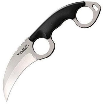 Cold Steel Double Agent I, Grivory Grip, Plain, Secure-Ex Neck Sheath