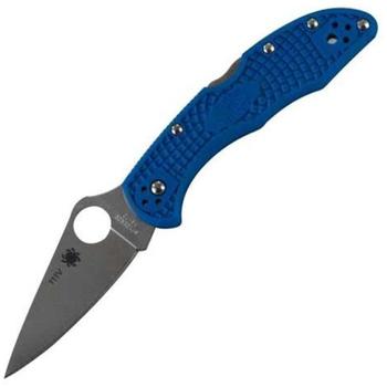 Spyderco C11FPBL, Delica4 PE Blau