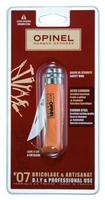 Opinel N&deg;7 Carbone Couteau Pliant, Lame Carbone, Virobloc - Opinel