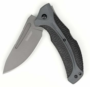 Kershaw Knives "Kershaw Lonerock Taschenmesser, Stahl 8CrMoV, titanoxid,, Back Lock, Glasfaser-/Nylongriff, Nylon-Et"