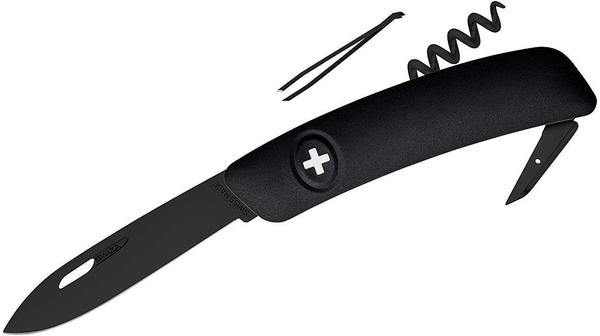 SWIZA Schweizer Messer D01 (black, black blade)