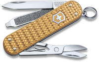 Victorinox 0.6221.408G, Victorinox Classic SD Precious Alox Brass Gold -