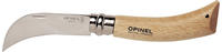 Opinel O-sf08 Halbgebogenes Klappmesser Aus Edelstahl 8 Cm