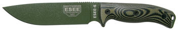 ESEE Knives Model 6 3D Handle OD green/black G-10, OD green blade (6POD-003)