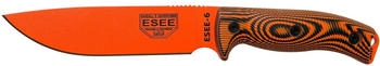 ESEE Knives Model 6 3D Handle orange/black G-10, orange blade (6POR-006)