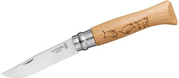 Opinel No. 8 Animalia (Inox, wild boar)