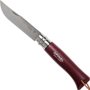 Opinel No 8 Colorama Earth (stainless, red)