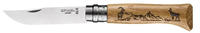 Opinel 254518, Opinel - Taschenmesser No 08 Animalia - Messer wei&szlig;