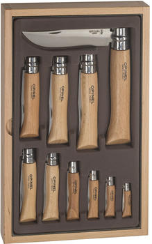 Herbertz Holzkassette 10 Opinel Messer