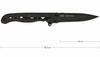 CRKT M16-01S Spear Point, framelock, black