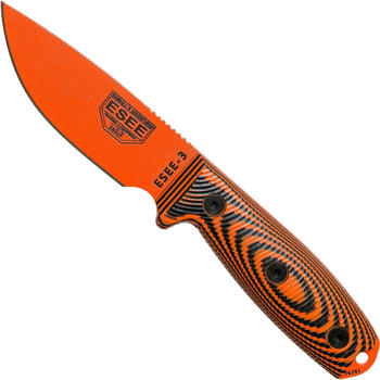 ESEE Knives Model 3 Set (EE-3PMOR-006) orange