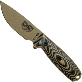 ESEE Knives Model 3 Set (EE-3PMDE-005) black