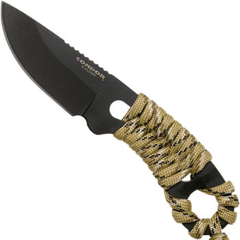 Condor Tool & Knife Condor Carlitos Halsmesser Desert
