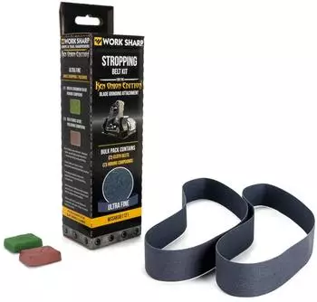 Work Sharp Stropping Belt Kit für Blade Grinding Attachment (Ken Onion Edition) (09DX032)