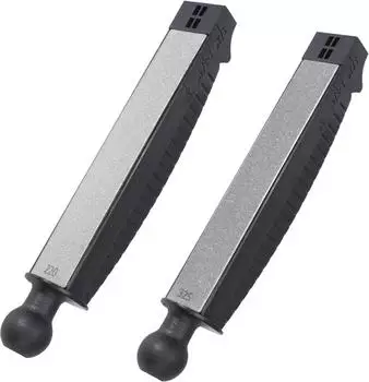 Sharpal Diamantplatten Nachfüllset 2-teilig, Extra Grob Körnung 220 & Grob Körnung 325, 25x152mm (202203H-R1)