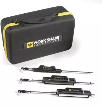 Work Sharp Precision Adjust Messerschärfer Upgrade-Kit, 7 Schleifmittel & Tragetasche (WSA0004772)